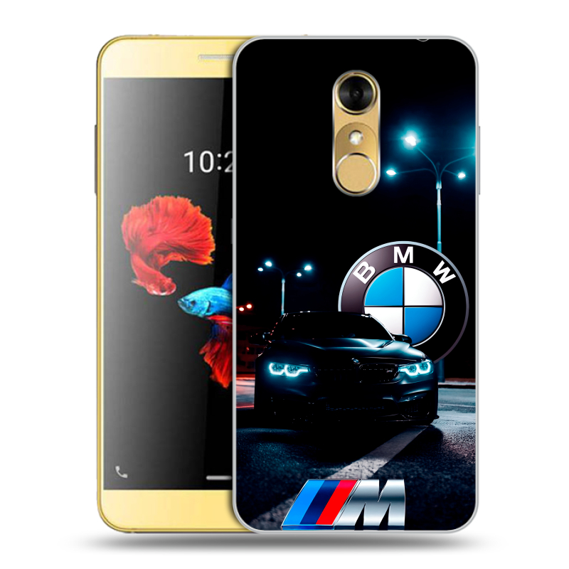 Силиконовый чехол на ZTE Blade A910 с принтом БМВ BMW Силиконовый чехол на ZTE Blade A910 с принтом БМВ BMW