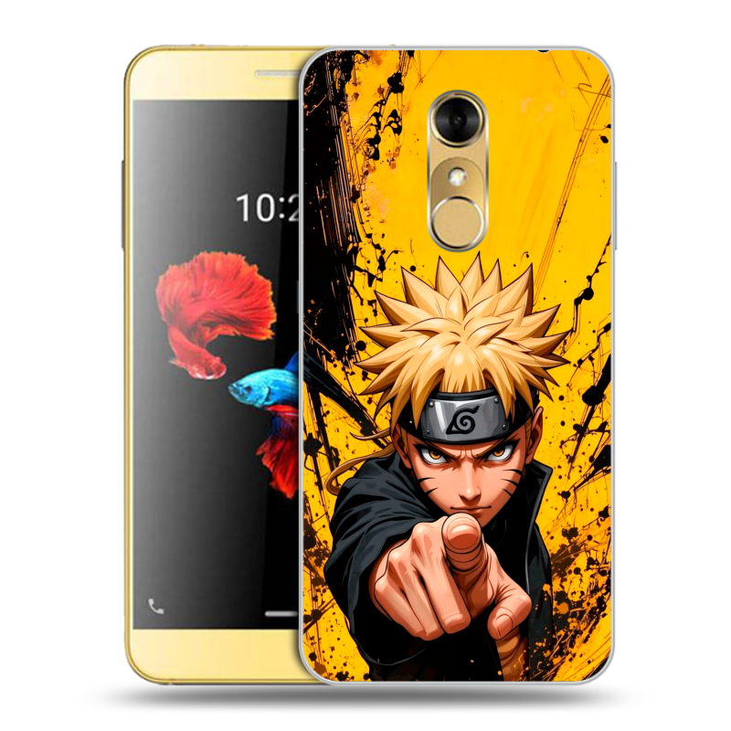 Силиконовый чехол на ZTE Blade A910 с принтом Naruto Наруто Силиконовый чехол на ZTE Blade A910 с принтом Naruto Наруто