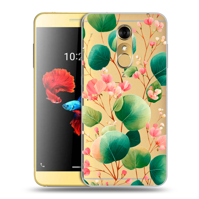 Силиконовый чехол на ZTE Blade A910 с принтом женский Силиконовый чехол на ZTE Blade A910 с принтом женский