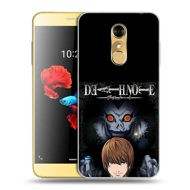 Силиконовый чехол на ZTE Blade A910 с принтом Death note Тетрадь смерти Силиконовый чехол на ZTE Blade A910 с принтом Death note Тетрадь смерти