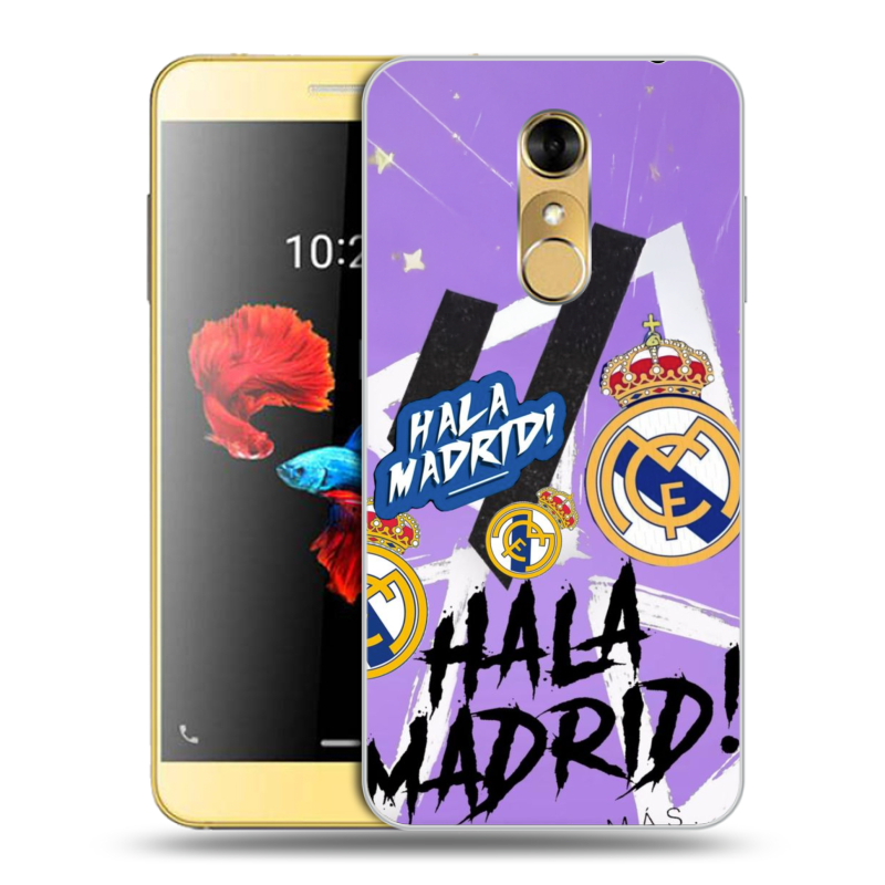Силиконовый чехол на ZTE Blade A910 с принтом Real Madrid Реал Мадрид Силиконовый чехол на ZTE Blade A910 с принтом Real Madrid Реал Мадрид