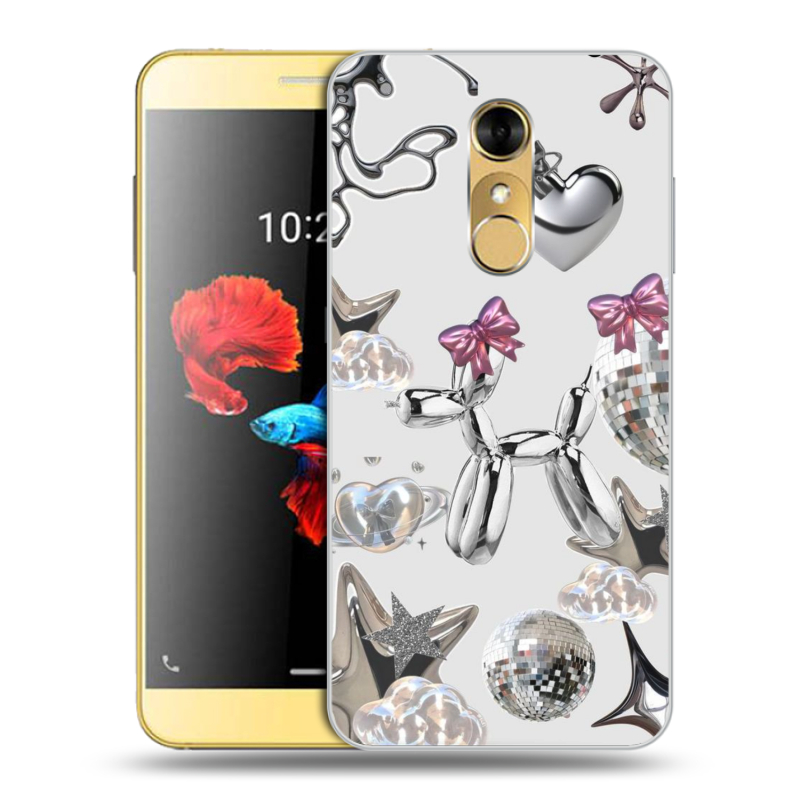 Силиконовый чехол на ZTE Blade A910 с принтом Y2K Силиконовый чехол на ZTE Blade A910 с принтом Y2K