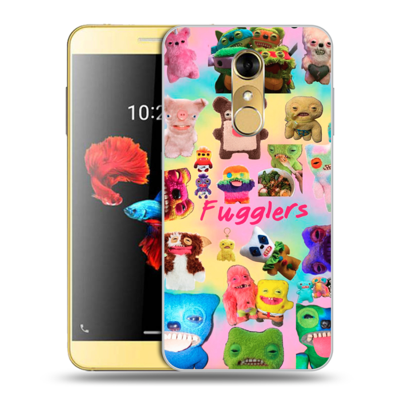 Силиконовый чехол на ZTE Blade A910 с принтом Флагер Fuggler Силиконовый чехол на ZTE Blade A910 с принтом Флагер Fuggler