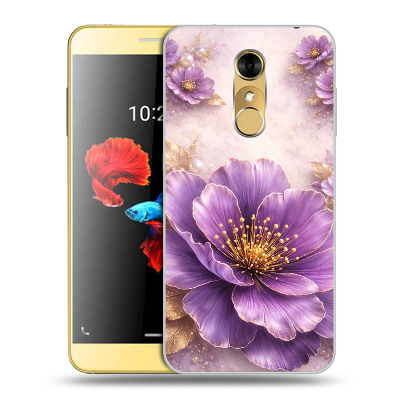 Силиконовый чехол на ZTE Blade A910 с принтом женский Силиконовый чехол на ZTE Blade A910 с принтом женский
