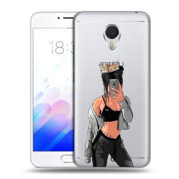 Пластиковый чехол на Meizu M3E с принтом Женские принты Пластиковый чехол на Meizu M3E с принтом Женские принты