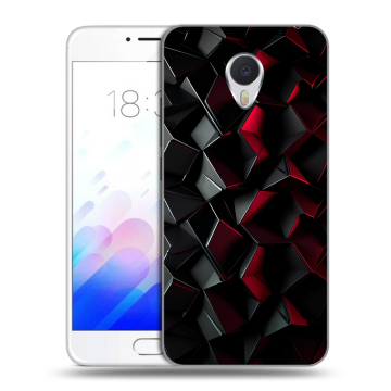Пластиковый чехол на Meizu M3E с принтом Абстракция Пластиковый чехол на Meizu M3E с принтом Абстракция