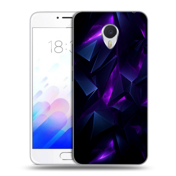 Пластиковый чехол на Meizu M3E с принтом Абстракиция Пластиковый чехол на Meizu M3E с принтом Абстракиция