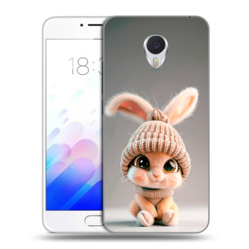 Пластиковый чехол на Meizu M3E с принтом Кролик Пластиковый чехол на Meizu M3E с принтом Кролик