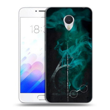 Пластиковый чехол на Meizu M3E с принтом Гарри Поттер Harry Potter