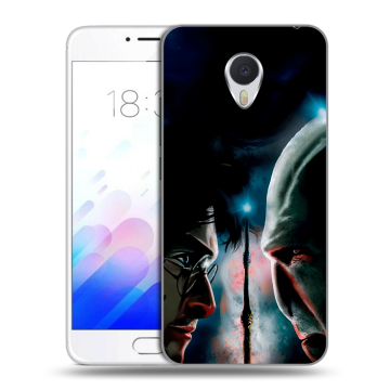 Пластиковый чехол на Meizu M3E с принтом Гарри Поттер Harry Potter