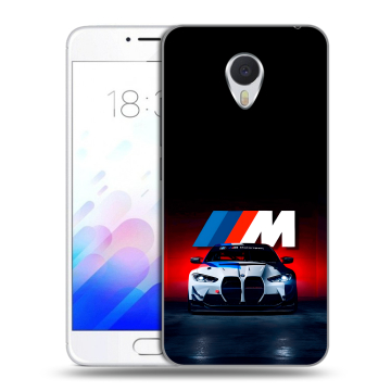 Пластиковый чехол на Meizu M3E с принтом БМВ BMW Пластиковый чехол на Meizu M3E с принтом БМВ BMW