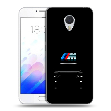 Пластиковый чехол на Meizu M3E с принтом БМВ BMW Пластиковый чехол на Meizu M3E с принтом БМВ BMW