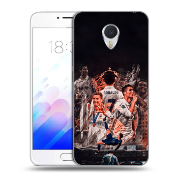 Пластиковый чехол на Meizu M3E с принтом Реал Роналдо Real Ronaldo Пластиковый чехол на Meizu M3E с принтом Реал Роналдо Real Ronaldo