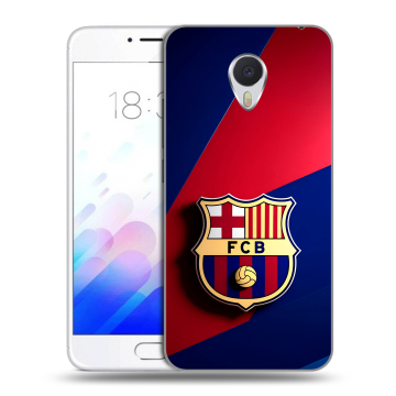 Пластиковый чехол на Meizu M3E с принтом Барселона Barcelona