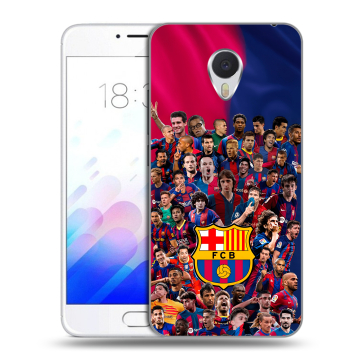 Пластиковый чехол на Meizu M3E с принтом Барселона Barcelona Пластиковый чехол на Meizu M3E с принтом Барселона Barcelona