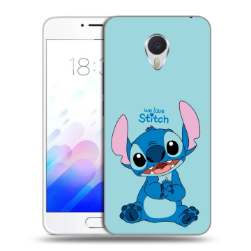 Пластиковый чехол на Meizu M3E с принтом Лило и Стич Пластиковый чехол на Meizu M3E с принтом Лило и Стич