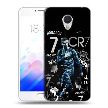 Пластиковый чехол на Meizu M3E с принтом Реал Роналдо Пластиковый чехол на Meizu M3E с принтом Реал Роналдо