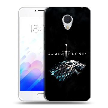 Пластиковый чехол на Meizu M3E с принтом Игра Престолов Game Thrones