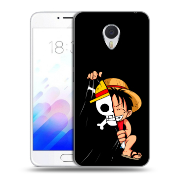 Пластиковый чехол на Meizu M3E с принтом One Piece Ван Пис Пластиковый чехол на Meizu M3E с принтом One Piece Ван Пис