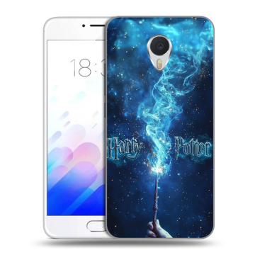 Пластиковый чехол на Meizu M3E с принтом Harry Potter Гарри Поттер