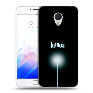 Пластиковый чехол на Meizu M3E с принтом Harry Potter Гарри Поттер