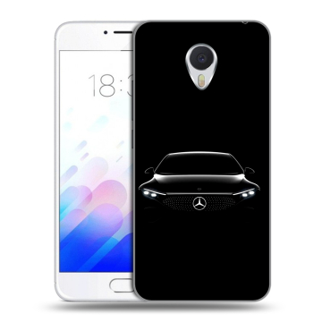 Пластиковый чехол на Meizu M3E с принтом Mercedes Мерседес Пластиковый чехол на Meizu M3E с принтом Mercedes Мерседес