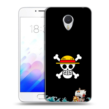 Пластиковый чехол на Meizu M3E с принтом One Piece Ван Пис