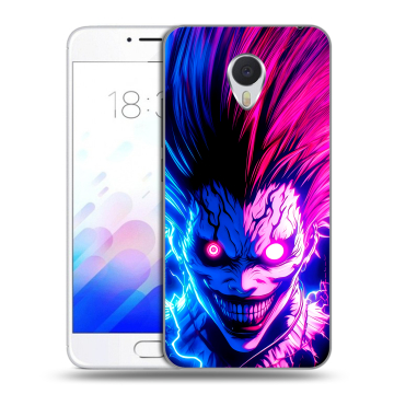 Пластиковый чехол на Meizu M3E с принтом Death note Тетрадь смерти Пластиковый чехол на Meizu M3E с принтом Death note Тетрадь смерти