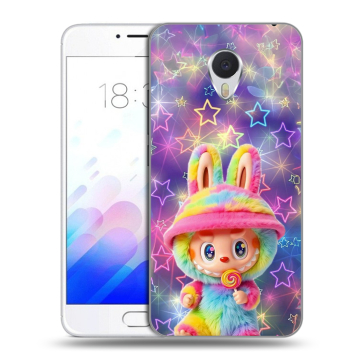 Пластиковый чехол на Meizu M3E с принтом Labubu Лабубу Пластиковый чехол на Meizu M3E с принтом Labubu Лабубу
