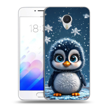 Пластиковый чехол на Meizu M3E с принтом Новый год Пластиковый чехол на Meizu M3E с принтом Новый год