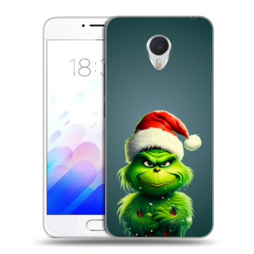 Пластиковый чехол на Meizu M3E с принтом Новый год