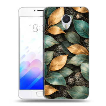 Пластиковый чехол на Meizu M3E с принтом женский