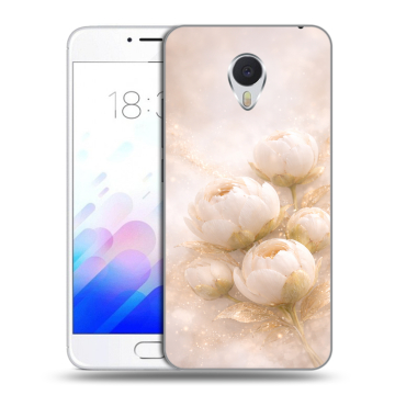 Пластиковый чехол на Meizu M3E с принтом женский
