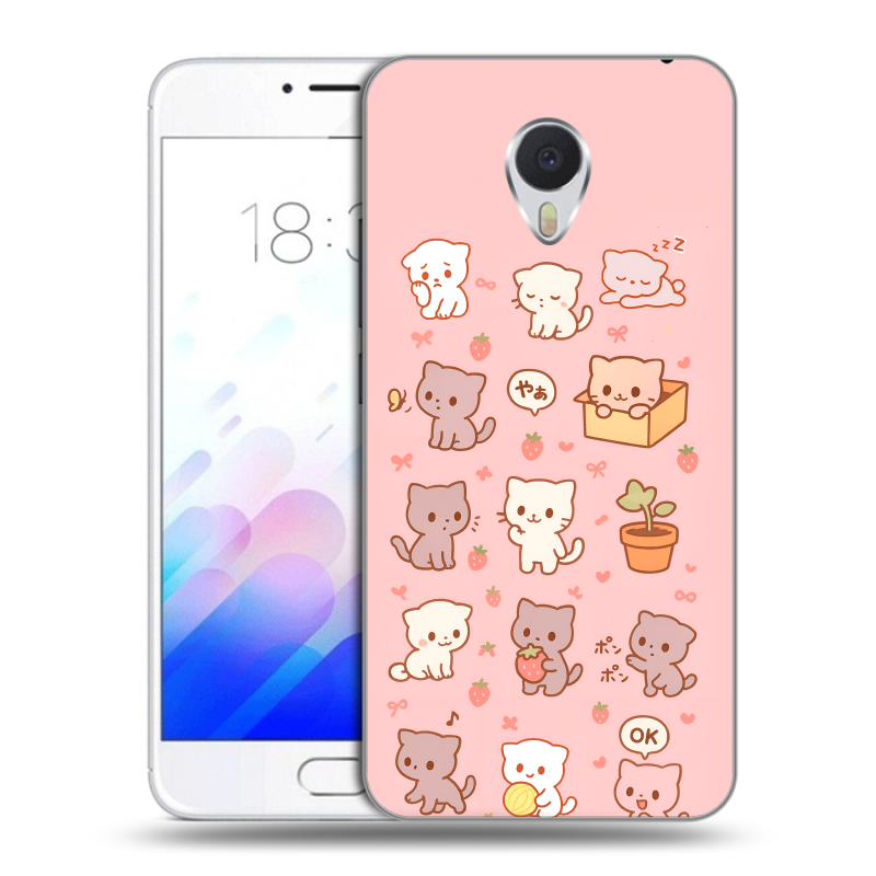 Пластиковый чехол на Meizu M3E с принтом Hello Kitty Хелоу Кити Пластиковый чехол на Meizu M3E с принтом Hello Kitty Хелоу Кити