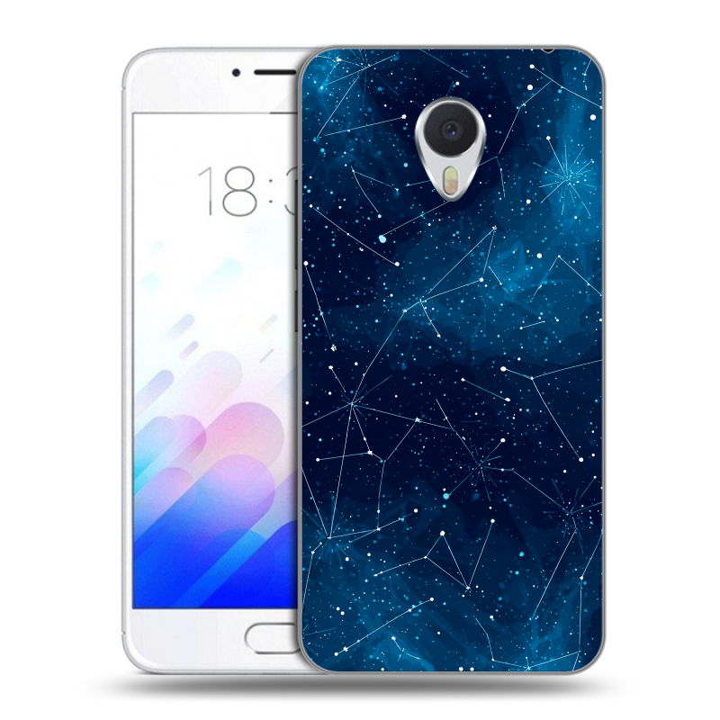 Пластиковый чехол на Meizu M3E с принтом Космос звезды Пластиковый чехол на Meizu M3E с принтом Космос звезды