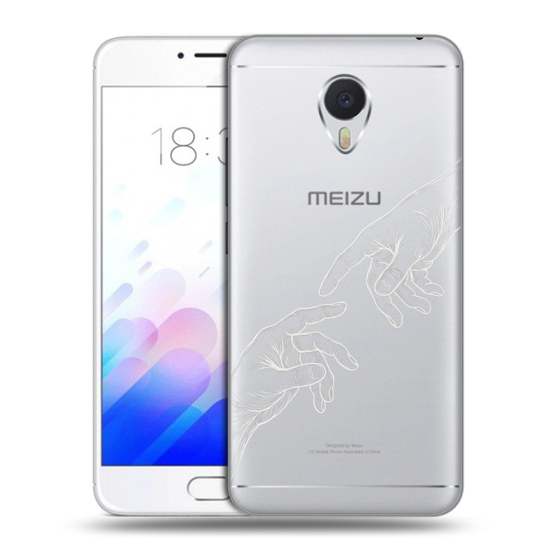 Пластиковый чехол на Meizu M3E с принтом Сотворение мира Пластиковый чехол на Meizu M3E с принтом Сотворение мира