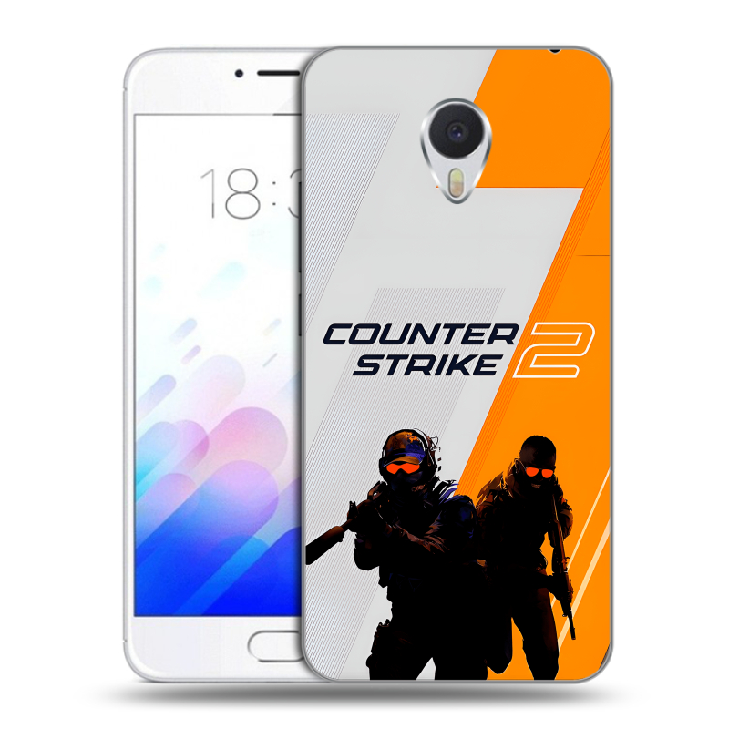 Пластиковый чехол на Meizu M3E с принтом Counter Strike Пластиковый чехол на Meizu M3E с принтом Counter Strike