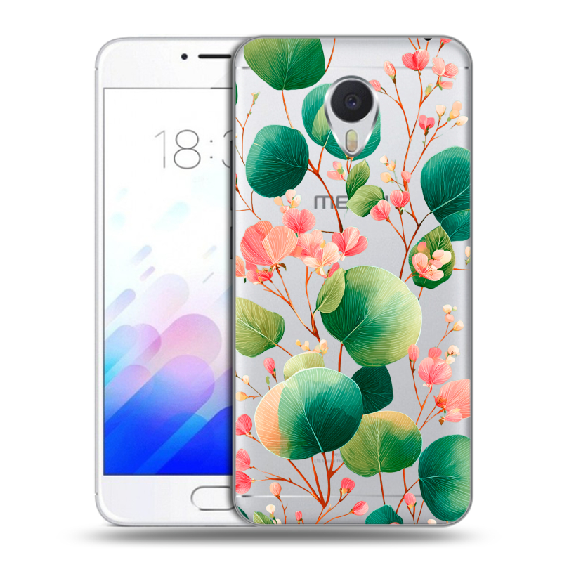 Пластиковый чехол на Meizu M3E с принтом женский Пластиковый чехол на Meizu M3E с принтом женский
