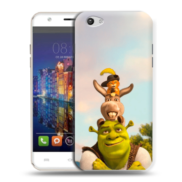Силиконовый чехол на BQ Amsterdam с принтом Шрек Shrek Силиконовый чехол на BQ Amsterdam с принтом Шрек Shrek