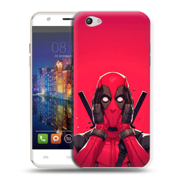 Силиконовый чехол на BQ Amsterdam с принтом Дедпул Deadpool Силиконовый чехол на BQ Amsterdam с принтом Дедпул Deadpool