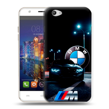 Силиконовый чехол на BQ Amsterdam с принтом БМВ BMW
