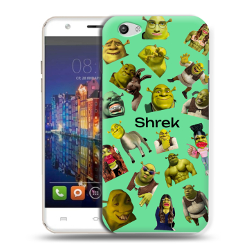 Силиконовый чехол на BQ Amsterdam с принтом Шрек Shrek Силиконовый чехол на BQ Amsterdam с принтом Шрек Shrek