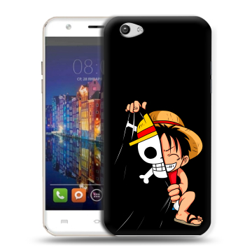 Силиконовый чехол на BQ Amsterdam с принтом One Piece Ван Пис