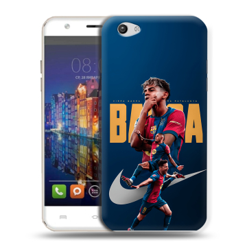 Силиконовый чехол на BQ Amsterdam с принтом Барселона Barca Yamal 