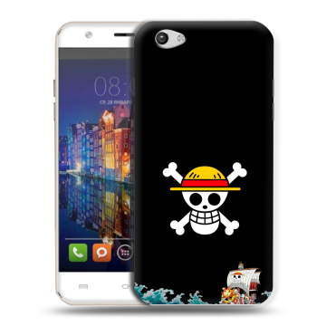 Силиконовый чехол на BQ Amsterdam с принтом One Piece Ван Пис