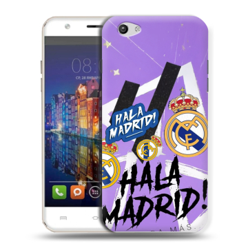 Силиконовый чехол на BQ Amsterdam с принтом Real Madrid Реал Мадрид