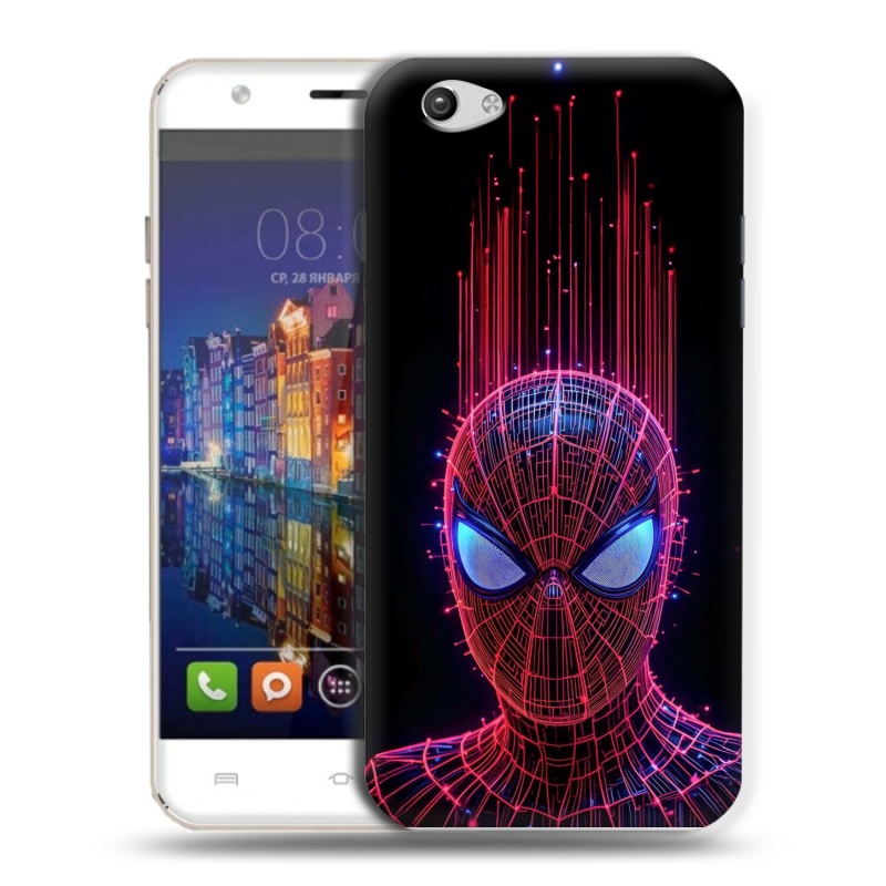Силиконовый чехол на BQ Amsterdam с принтом Spiderman Человек паук Силиконовый чехол на BQ Amsterdam с принтом Spiderman Человек паук