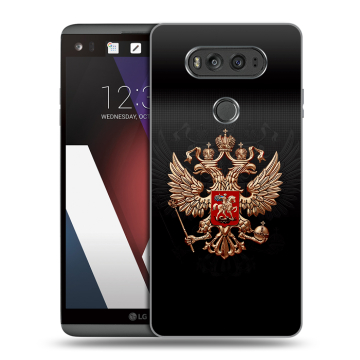 Пластиковый чехол на LG V20 с принтом Герб России Пластиковый чехол на LG V20 с принтом Герб России