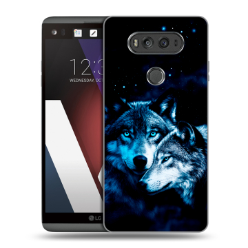 Пластиковый чехол на LG V20 с принтом Волки Пластиковый чехол на LG V20 с принтом Волки