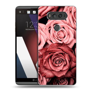 Пластиковый чехол на LG V20 с принтом Цветы розы Пластиковый чехол на LG V20 с принтом Цветы розы